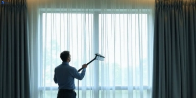 Commercial curtain stain removal service chandler hotels offices restaurants
