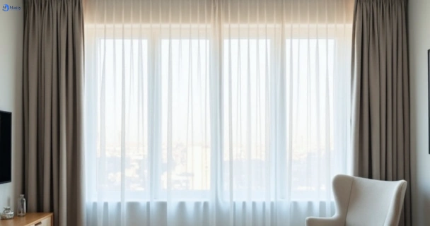 Restored vibrant drapes in chandler QLD after Matty Curtain Cleaning