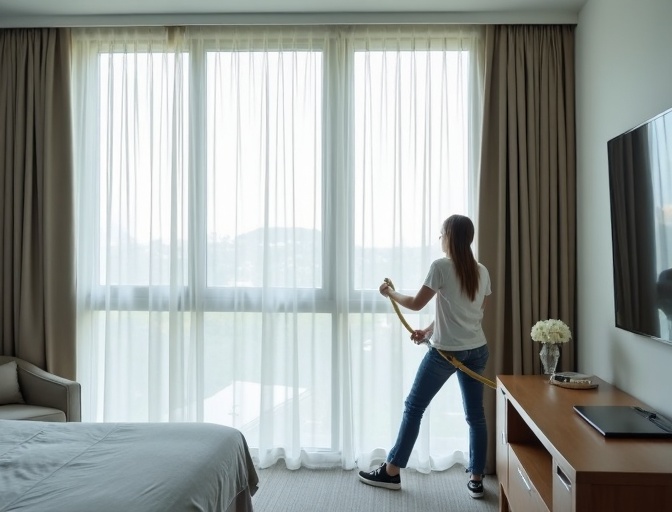 Chandler Sheer Curtain Cleaning